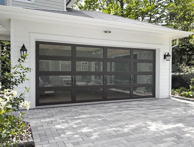 Longmont Garage Door Repair design specialist presenting custom garage door options to Longmont homeowner