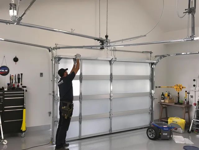 Longmont Garage Door Repair certified team performing precision garage door installation in Longmont