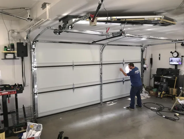 Professional garage door repair service by Longmont Garage Door Repair in Longmont